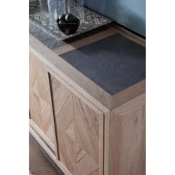 Verite Media Console - Light Oak -France and So Furniture 2240 907 DET