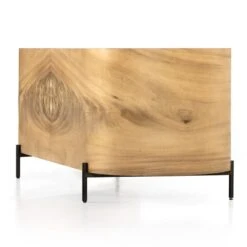 Noctis Executive Desk - Gold Guanacaste -France and So Furniture 224198 001 DET 1
