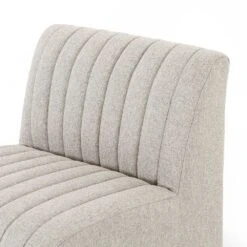 Make Your Own: Alexander Dining Banquette - Chair - Orly Natural -France and So Furniture 224325 002 DET 1