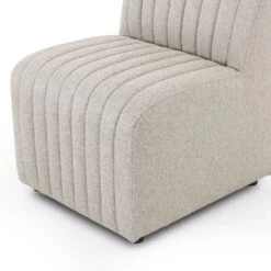 Make Your Own: Alexander Dining Banquette - Chair - Orly Natural -France and So Furniture 224325 002 DET 2