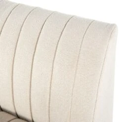 Alexander 49" Dining Banquette Bench - Capri Oatmeal -France and So Furniture 224326 003 DET 5