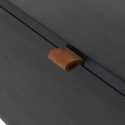 Troy Trunk - Toffee Leather -France and So Furniture 224491 002 DET 4