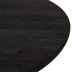 Belinda Dining Table - Worn Black Marble -France and So Furniture 224556 003 DET 3