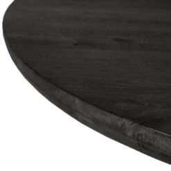 Belinda Dining Table - Worn Black Marble -France and So Furniture 224556 003 DET 4