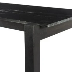Ranger Bar & Counter Table - Counter - Worn Black Mango -France and So Furniture 224598 004 DET 1