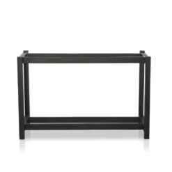 Ranger Bar & Counter Table - Counter - Worn Black Mango -France and So Furniture 224598 004 DET 3