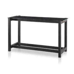 Ranger Bar & Counter Table - Counter - Worn Black Mango -France and So Furniture 224598 004 PRM 1