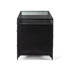 Augustus Box Executive Desk - Black -France and So Furniture 224897 002 SID 1