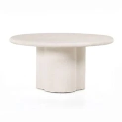 Granule Dining Table - Plaster Molded Concrete