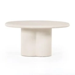 Granule Dining Table - Plaster Molded Concrete -France and So Furniture 225143 003 SID 1