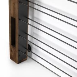 Cirren Wine Rack - Smoked Mango -France and So Furniture 225199 001 DET 1