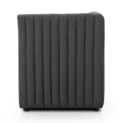 Make Your Own: Alexander Dining Banquette - Corner Chair - Fiqa Boucle Charcoal -France and So Furniture 225872 003 SID 1