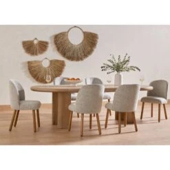 Jalen Extension Dining Table - Yucca Oak 30 Jalen Extension Dining Table - Yucca Oak -France and So Furniture 225955 001 VIG 2