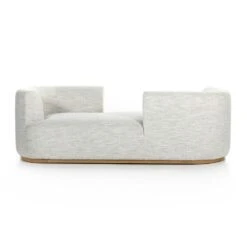 Valencia Tete A Tete Chaise - Merino Cotton -France and So Furniture 226579 001 BCK 1