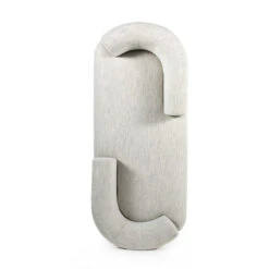 Valencia Tete A Tete Chaise - Merino Cotton -France and So Furniture 226579 001 TOP 1