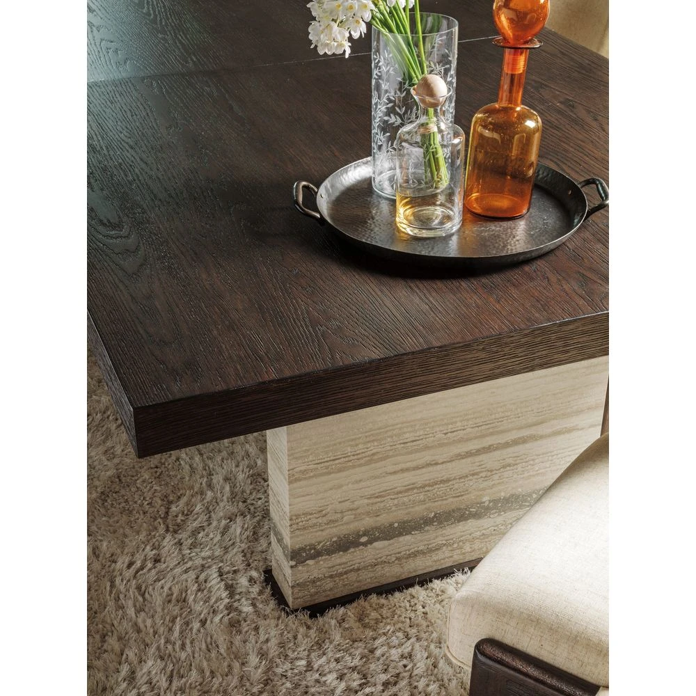 Venerato Rectangular Dining Table - Mocha 4 Venerato Rectangular Dining Table - Mocha - Image 4