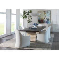 Venerato Rectangular Dining Table - Mocha 11 Venerato Rectangular Dining Table - Mocha -France and So Furniture 2270 877C ROM NEW 2