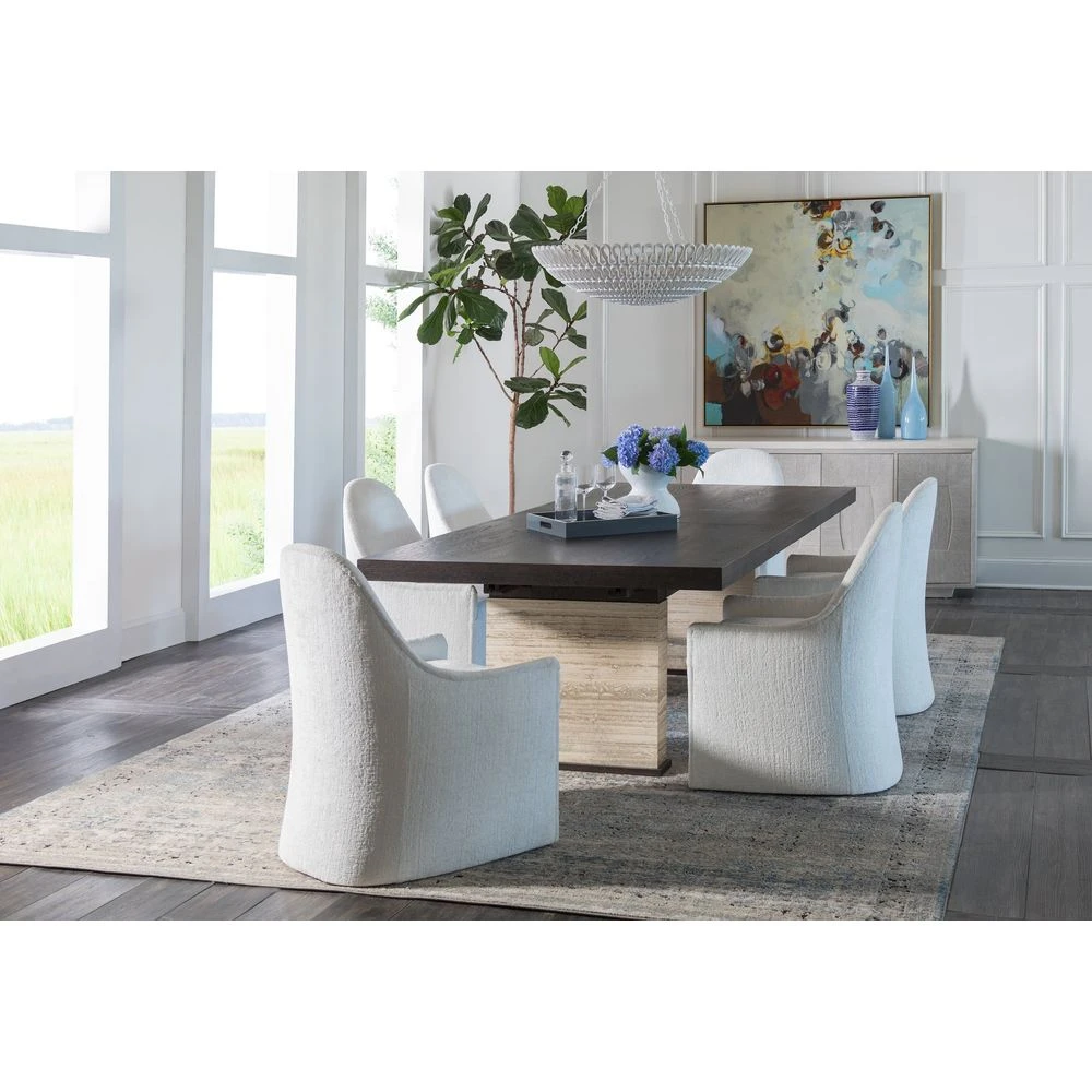 Venerato Rectangular Dining Table - Mocha 6 Venerato Rectangular Dining Table - Mocha - Image 6