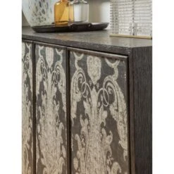 Venerato Long Media Console - Mocha -France and So Furniture 2270 908 DETAIL