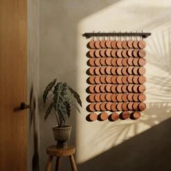 Clay Wall Hanging - Terracotta -France and So Furniture 227432 002 ESS 1