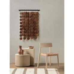 Clay Wall Hanging - Terracotta -France and So Furniture 227432 002 VIG 1