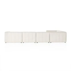 Log Channeled 6-Piece Sectional - RAF Chaise - Fayette Cloud -France and So Furniture 227473 003 BCK 1