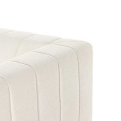 Log Channeled 6-Piece Sectional - RAF Chaise - Fayette Cloud -France and So Furniture 227473 003 DET 4