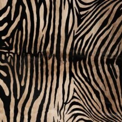 Striped Hide Rug - Zebra Hair On Hide -France and So Furniture 227549 001 DET 2
