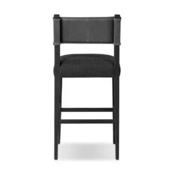 Harris Bar + Counter Stool - Bar - Palermo Black -France and So Furniture 227893 014 BCK 1