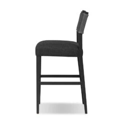 Harris Bar + Counter Stool - Bar - Palermo Black -France and So Furniture 227893 014 SID 1