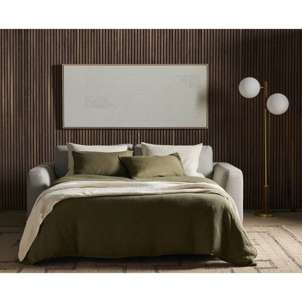 Ruger Sofa Bed - Aldred Silver 2 Ruger Sofa Bed - Aldred Silver - Image 2