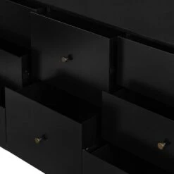 Lysandra 8 Drawer Dresser - Black -France and So Furniture 228012 001 DET 2