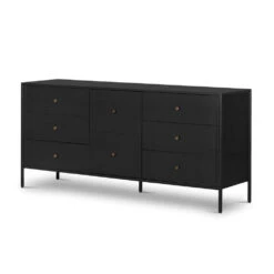 Lysandra 8 Drawer Dresser - Black -France and So Furniture 228012 001 PRM 1 074cb17b 6233 4845 9ae2 a0917d020734