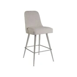 Dinah Swivel Bar Stool - Stainless Steel