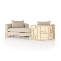 Joy Chaise - Natural Oak -France and So Furniture 228270 004 PRM 1