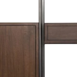 Troy Modular Wall Desk With 1 Bookcase - Auburn Poplar -France and So Furniture 228709 001 DET 9