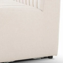 Alexander 39" Dining Banquette Bench - Capri Oatmeal -France and So Furniture 228857 001 DET 3