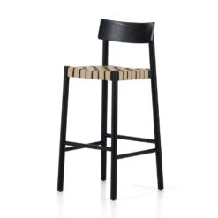 Harley Bar Stool - Almond Leather Blend -France and So Furniture 229166 001 PRM 1 cbddf154 d698 41c9 bfa1 4687c6771f9d