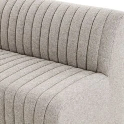 Alexander Dining Banquette - 82" Orly Natural 12 Alexander Dining Banquette - 82" Orly Natural -France and So Furniture 229780 002 DET 1