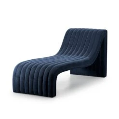 Alexander Chaise Lounge - Sapphire Navy -France and So Furniture 229871 001 PRM 1