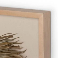 Bea Framed Sea Grass Object - Natural Maple Floater -France and So Furniture 229910 001 DET 1