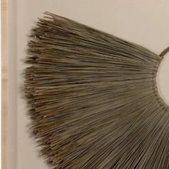 Bea Framed Sea Grass Object - Natural Maple Floater -France and So Furniture 229910 001 DET 4