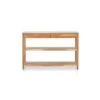 Amity Small Kitchen Island - Smoked Acacia