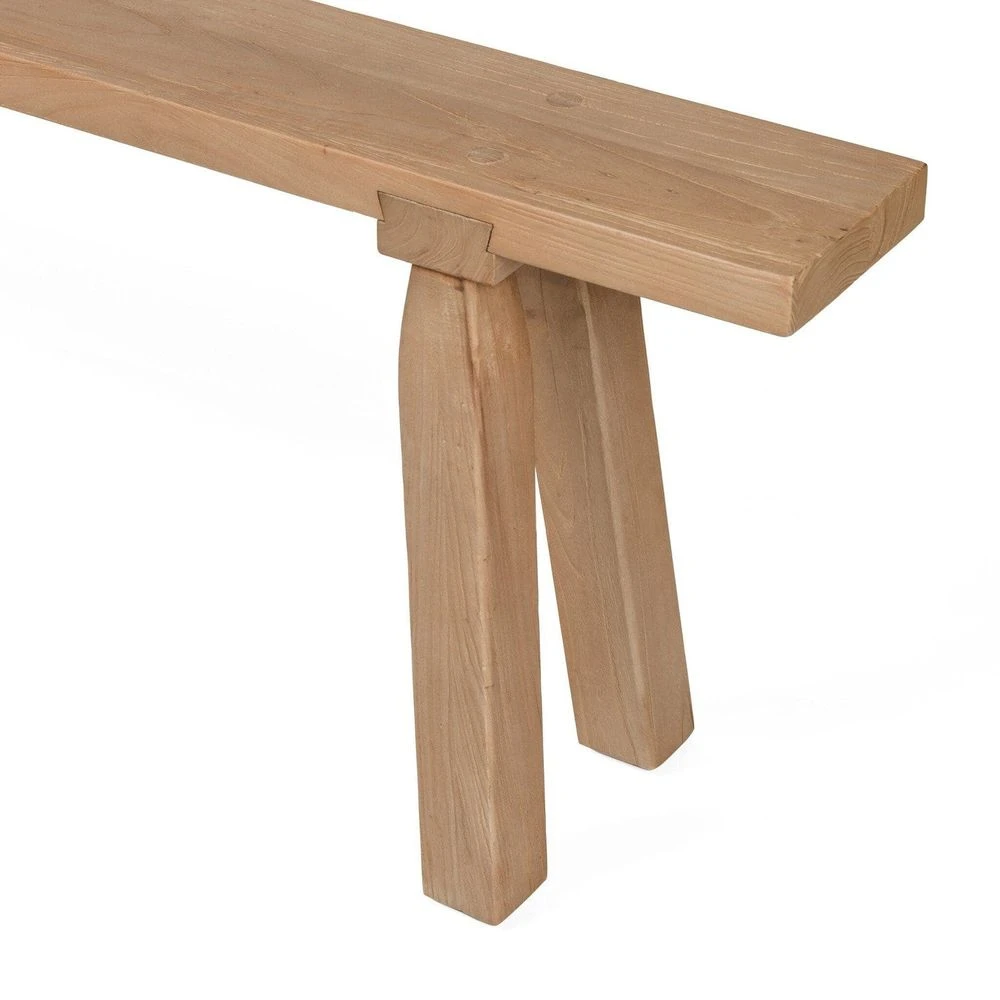 Liana Accent Bench - Natural Elm 5 Liana Accent Bench - Natural Elm - Image 5
