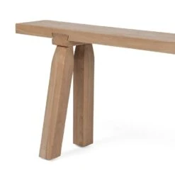 Liana Accent Bench - Natural Elm 9 Liana Accent Bench - Natural Elm -France and So Furniture 230721 001 DET 2