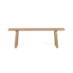Liana Accent Bench - Natural Elm