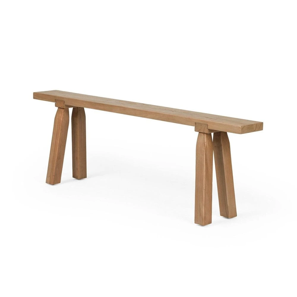 Liana Accent Bench - Natural Elm 6 Liana Accent Bench - Natural Elm - Image 6