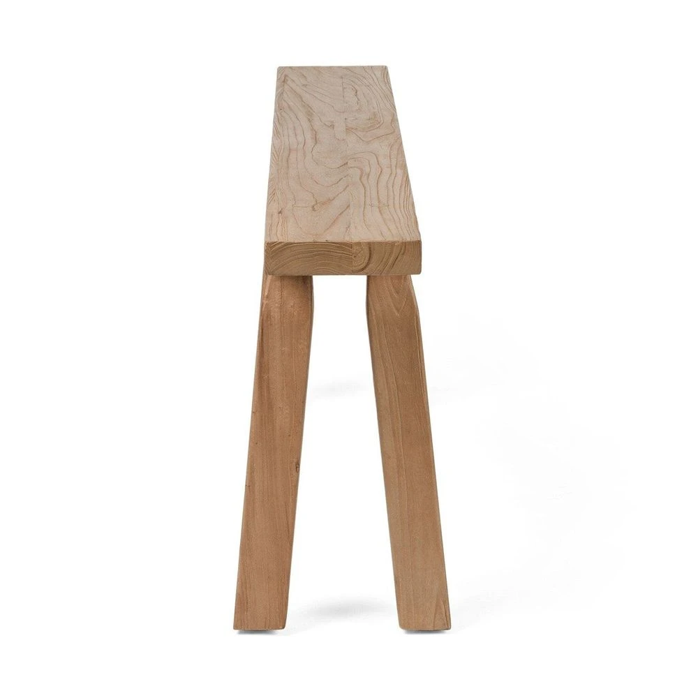 Liana Accent Bench - Natural Elm 3 Liana Accent Bench - Natural Elm - Image 3