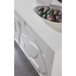 Bardo Media Console - White -France and So Furniture 2312 907 DET