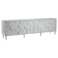 Bardo Long Media Console - White